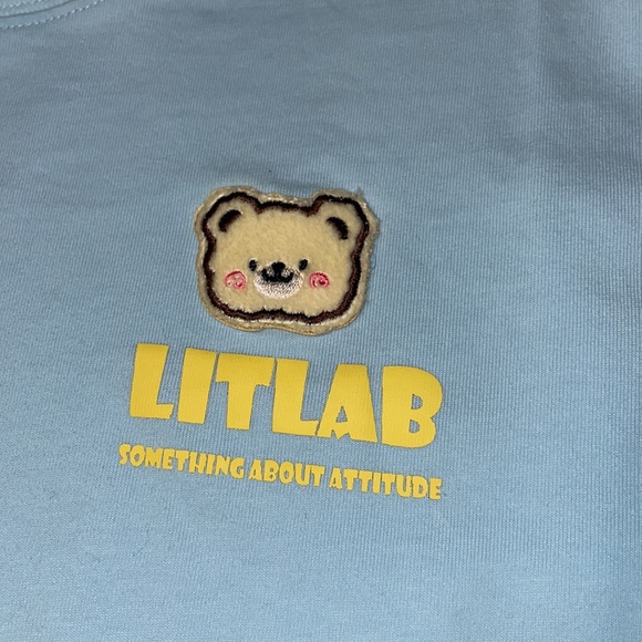 Tops - LITLAB something about attitude T-SHIRT M